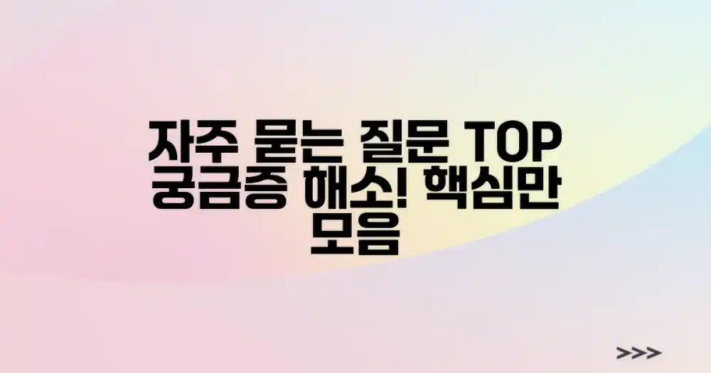 자주 묻는 질문