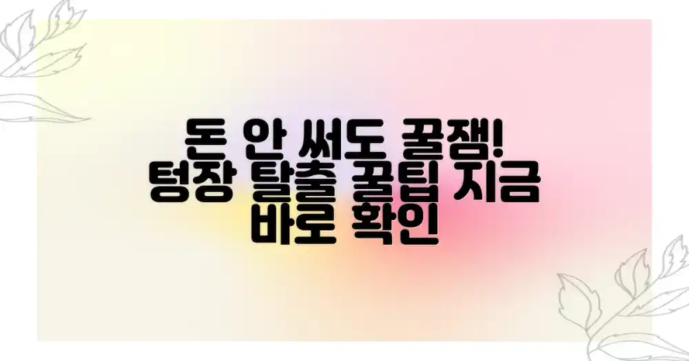예산 걱정 없이 즐기는 방법은?